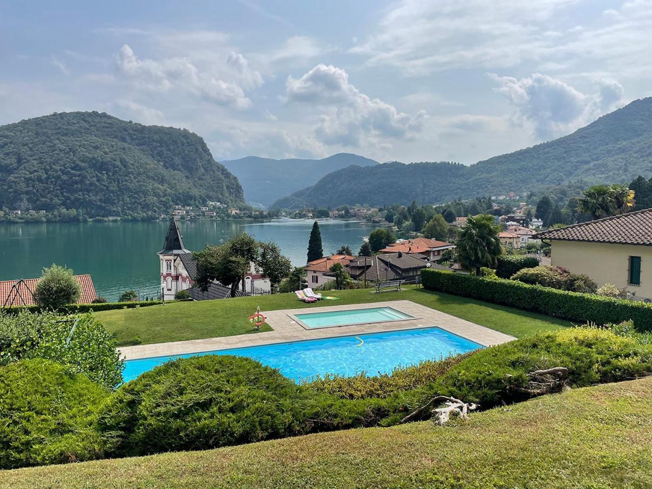 Villa Mario - Casa Vacanze Lavena Ponte Tresa Exteriér fotografie